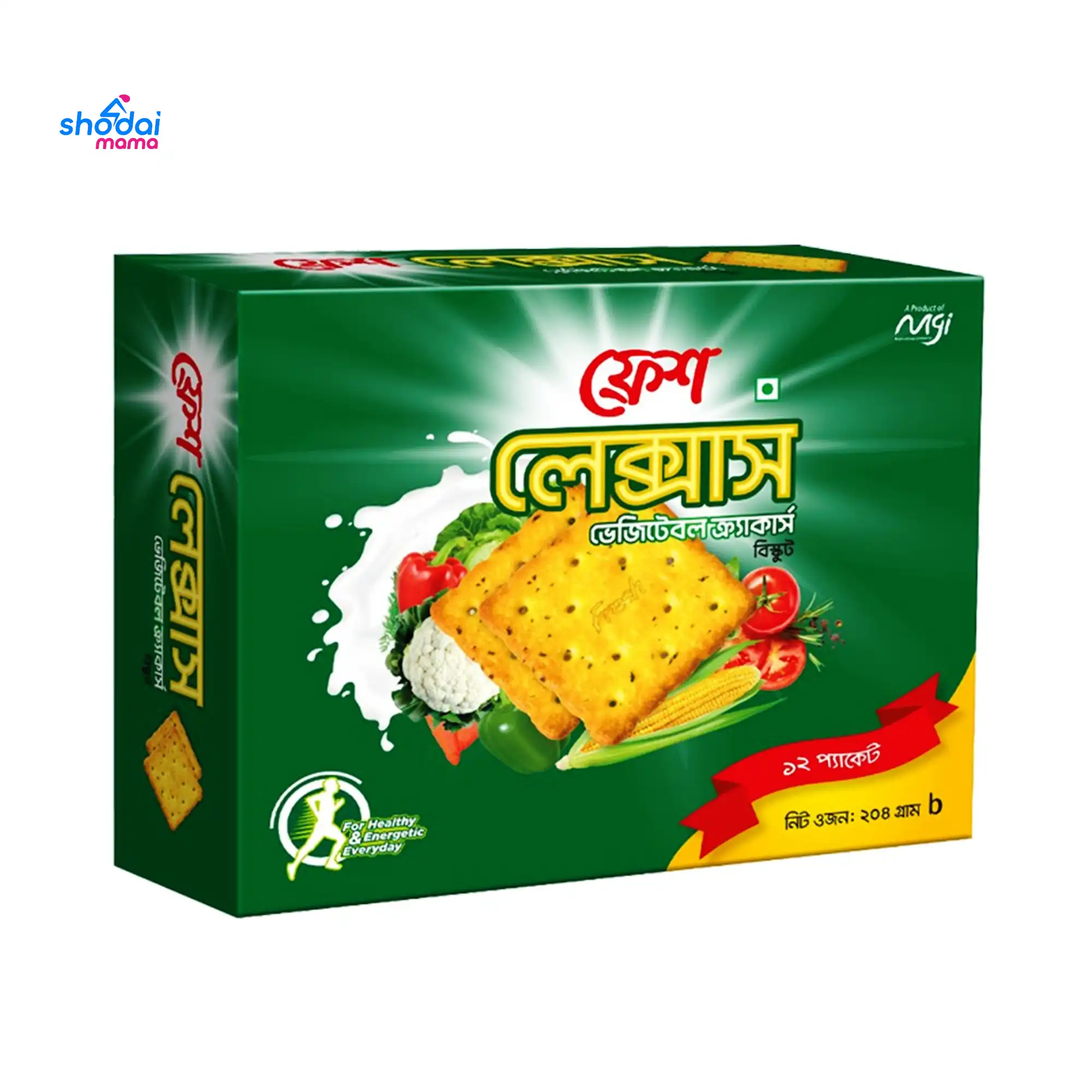 Fresh Lexus Vegetable Crackers Biscuit 240gm